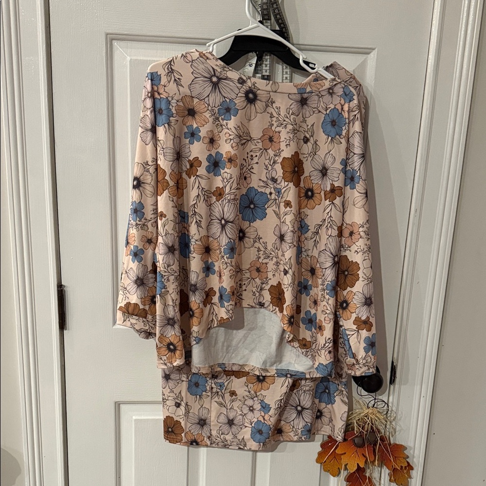 Floral Print Women's Top